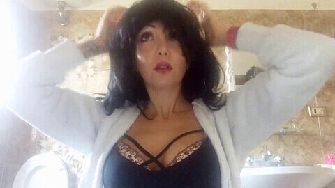 Join me for a sexy wig play session and witness my seductive collection!