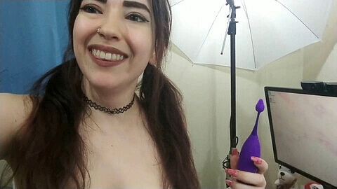 Experimenting with a new clit toy - multiple orgasm test and review
