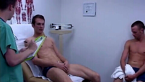 Euro, gay doctor fucks patient, doctor check up