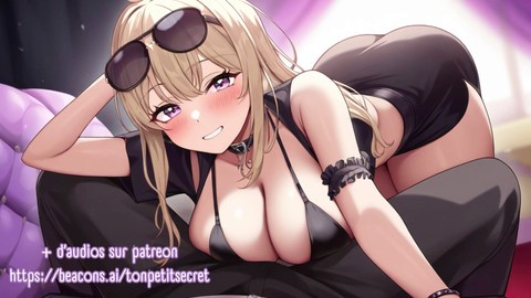 French RP F4M: Be quiet and assist me in making my ex envious