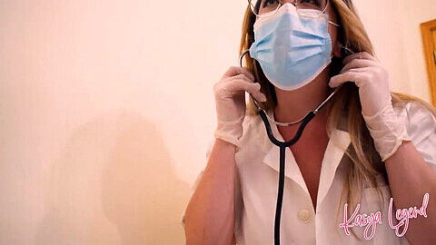 Busty nurse in cosplay helps you heal by draining all your "milk". Cum with her instructions! (JOI)