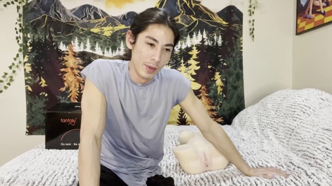 David Lee shares his review of the Tantaly Masturbator with an Asian lady and silicone sex doll