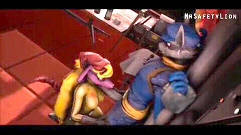 Penelope takes charge and dominates Sly Cooper in an intense femdom session by MrSafetyLion