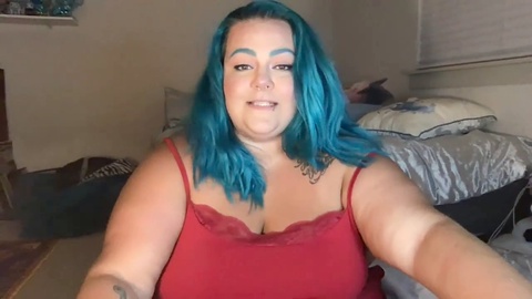Showing off my plus-size body and making myself burst with pleasure on camera