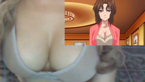 La invitación a cenar se convierte en una sesión de sexo ardiente con el primer amor del anime porno Cap. 1 protagonizado por Melinamx