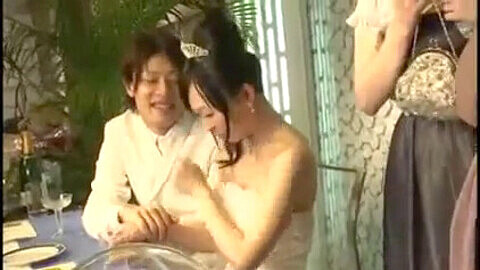Японская свадьба, японская порно, обмен мужьями
