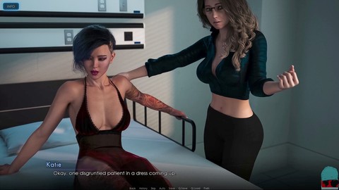 Giochiamo a CITY OF broken DREAMERS - Gameplay PC (HD) con giovani personaggi prosperosi in un romanzo visuale in 3D e giochino porno!,