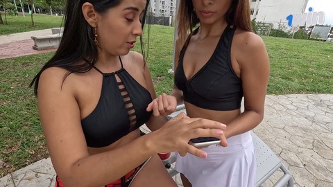 I got super naughty and squirted in the park while my friend plays with my toy I got super naughty and squirted in the park while my friend plays with my toy