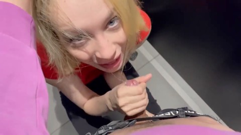 Public sex for money, first-timer, squirting orgasm