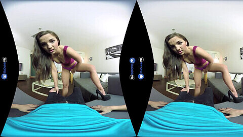 Step-sis Kristy Black gets hot POV pounding in virtual reality