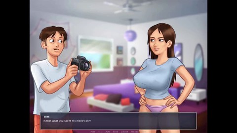 楽しい, アニメーション, 最大のおっぱい