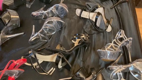 New in town: the latest shoe fetish HD videos featuring a kinky fetish couple