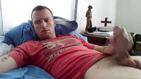 Massive gay geyser after three days without release - first timer overwhelmed by the intensity!