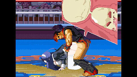 Anime giving birth, fighting force, fighting game