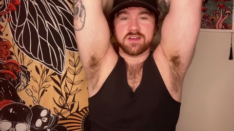 Worship my sweaty armpits and stroke yourself into a frenzy