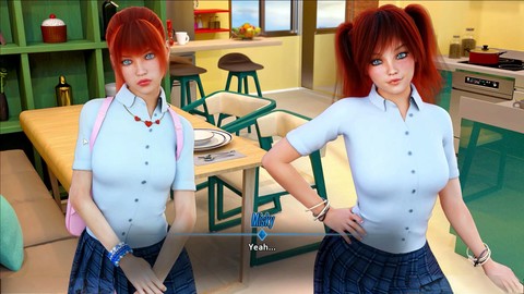 Analmente dentro de, novelas, animación 3d