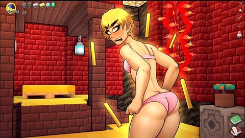 La moglie trasgressiva del diavolo di NaughtyCraft scopre mutandine rosa sottoterra