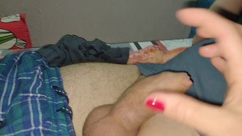 Little a, handjobs, small penis humiliation