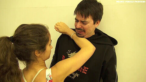 Karate, deadly female fighters, mixed fight karate