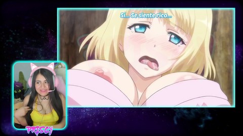 Ntr, girl watching hentai, girl reacts