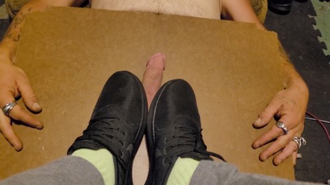 Feet socks, big cumshots, black boots