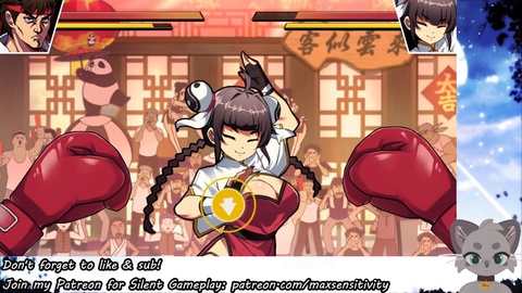 Anime porn, backside, waifu fighter
