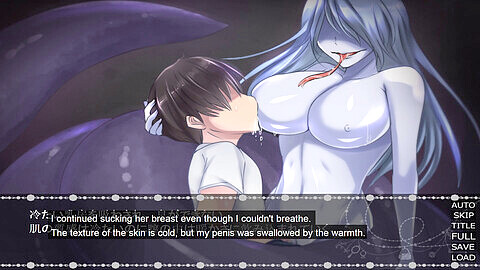 Breastfeeding animation, domination quest, monster lactating