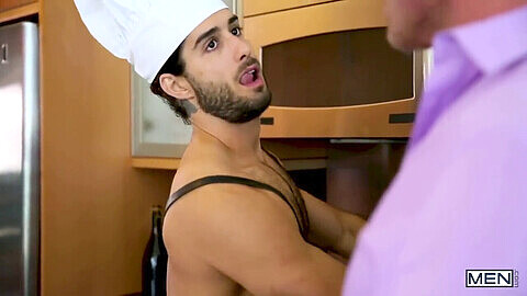 Daddy delicious chef cook, muscle tarzan, hot muscle plumber