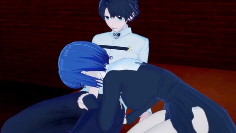 Ciel Senpai from Destiny Grand Order X Tsukihime exorcises Gudao of his insatiable trap addiction in uncensored hentai filled with internal creampies and naughty anime paizuri.