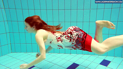 Swimming pool, girl swimming in clothes, japanese swimming pool sex