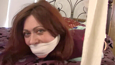 Mother, childminder, bound and gagged