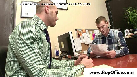 Twink Christian Wilde explores his office kinks with oral, anal, and ass-fucking action!