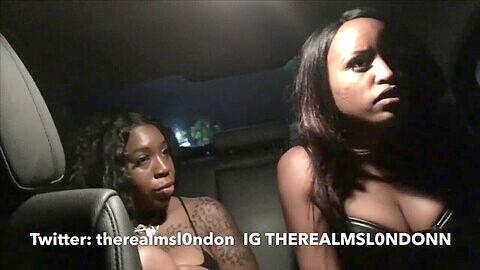 Real ebony lesbians, real ms london, lesbiana secreto