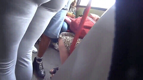 Touch dick in public, train xxx video sleep, boobs grabbing in train