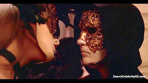 Abigail and Kate Charman in a scandalous scene from "Eyes Wide Shut" (1999)