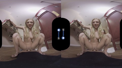 Vr porn, babe, shaved pussy