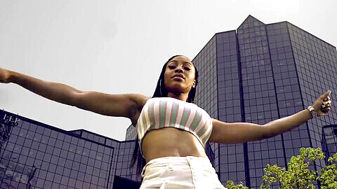 Ebony giantess, music video, music