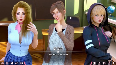 3dアニメーション, hd動画, ダブル