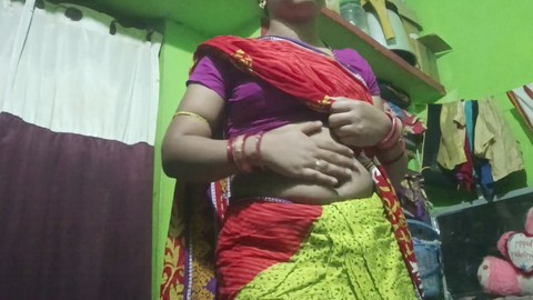 カラフルな髪, インド人叔母, 女性オナニー