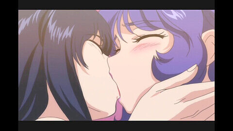 Agent red girl futanari, yuri anime lesbian kissing, lesbians futanari