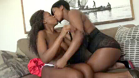 Secret homemade tape of real ebony lesbians eating each other out and playing with their asses