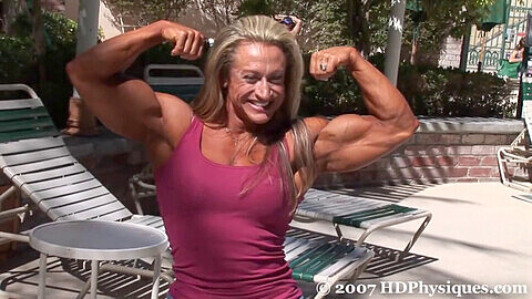 Female muscle, fbb, muscle girl