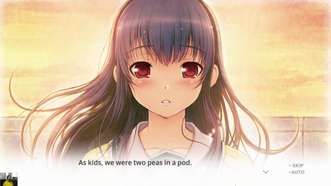 Your and me and her, video game, visual novel