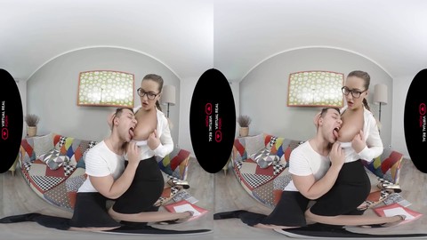 3d vr bisexuell, stable, alexis brill vr