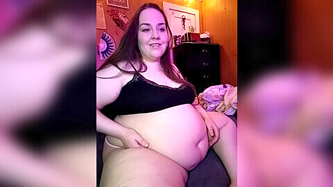 Bbw big ass, plus-size, big belly girl
