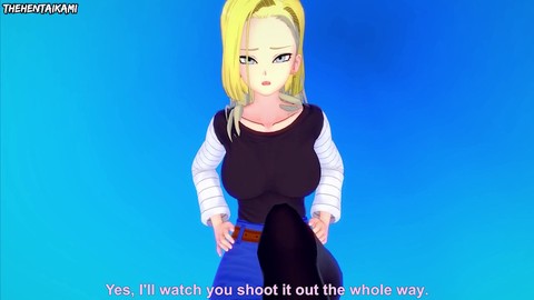 Dragon Ball babes indulge in footjob fun in manga porn POV