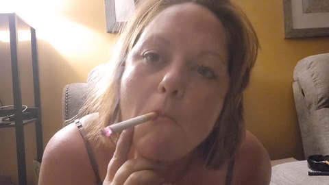 Smoking fetish, kink, smoking cigarette