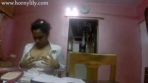 Office, desi mom, hornylily indian