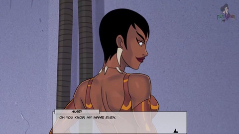 Power-Girl y Vixen de la Liga de la Justicia se ponen heladas en la parte 66 de los cómics de DC, Something Unlimited.
